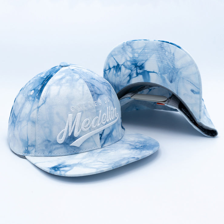 Gorra Plana Calles De Medellín Tie Dye